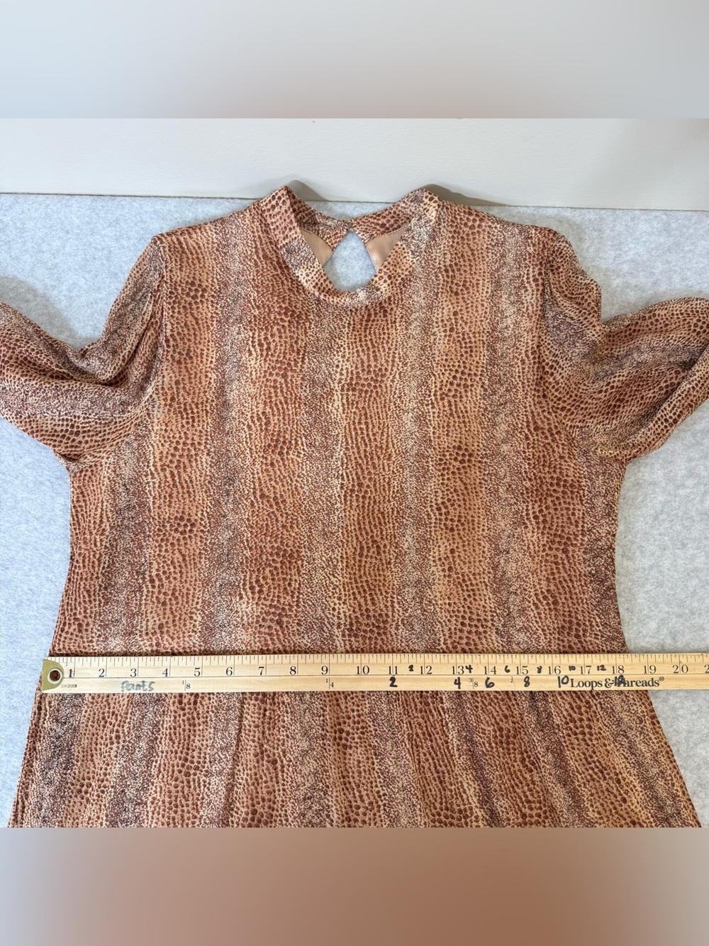 THE PARK & FIFTH fairfax dress size Small - Picture 10 of 14